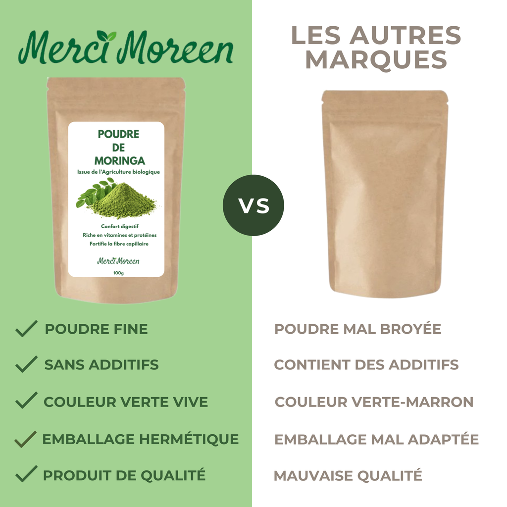 Poudre de Moringa Oleifera
