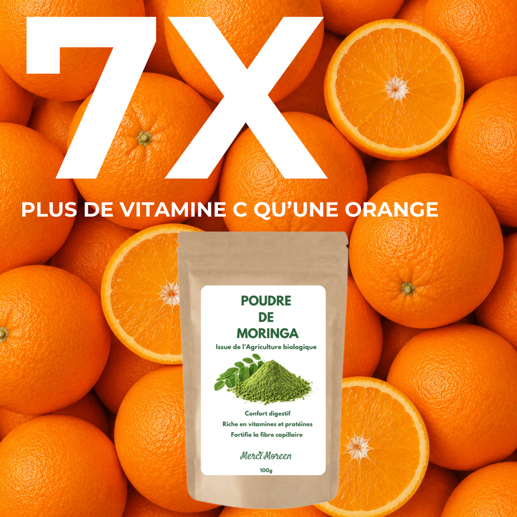 Poudre de Moringa Oleifera